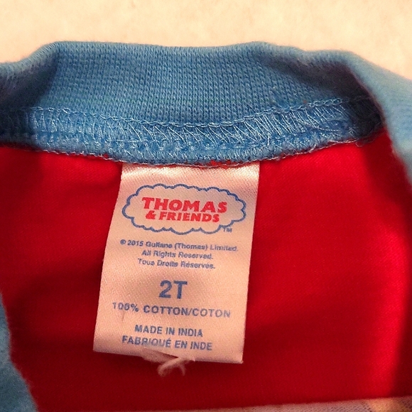 Thomas & Friends two piece pajama set - Picture 2 of 5